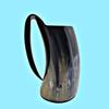 Viking Drinking Mug for Shots Beer Wine Party Men  Women Accessories, Horn Natural Ox Unique Mug Size 600 To 650 ML Gift Product