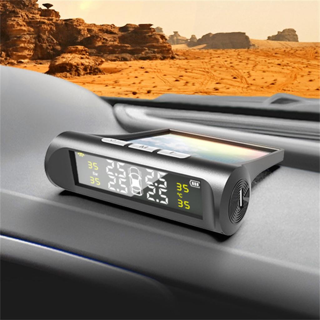 Solar TPMS/Car Tire Pressure Monitor/Solar Charging/Tire Pressure Monitoring System/External Sensor
