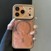 Armor Shockproof Soft Bumper Magnetic Case For iPhone Air 17 16 15 14 13 12 Pro Max Plus 11 For Magsafe Clear Acrylic Hard Cover