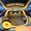 Гибкая светодиодная лента для подсветки салона 5 м DC12V для Tesla Model Y 3 S После багажника Переднего багажника Силиконовая Декоративная лампа для интерьера автомобиля Лампа для DIY