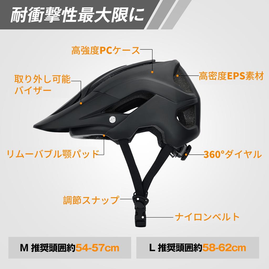 Bicycle Mountain Bike Stylish Road Bike Helmet with Sun Commuting To High Size Adjustable Helmet, Helmet, Lightweight, Breathable, Visor, School,