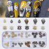 New Halloween Nail Accessories Alloy Dark Spider Skull DIY Metal Nail Accessories