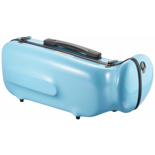 C.C. Shiny Case II Trumpet Case CC2-TP-AQ Aqua