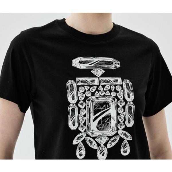 Mardi Mercredi Slim T-Shirt Bijou