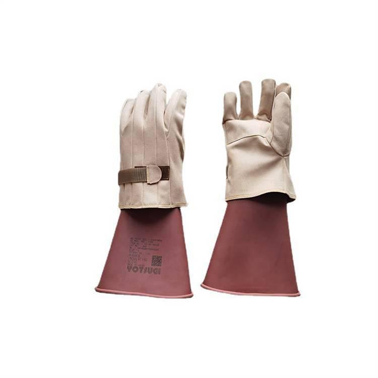 YS103-12-02 Универсальные антистатические изолирующие перчатки из овчины для электриков