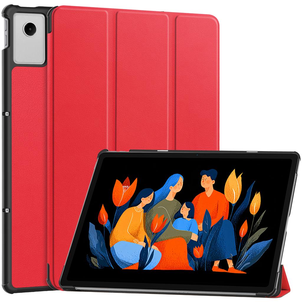 Чехол для планшета Lenovo Idea Tab Plus 12.1, трехскладной чехол-книжка с подставкой, многоугольная обложка