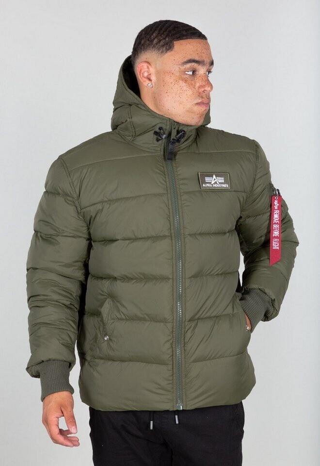 Демисезонная куртка Alpha Industries Hooded Puffer Fd green (118113-257)