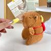 Capybara Cute Creative French Fries Plush Keychain Adorable Backpack Toy For Kids