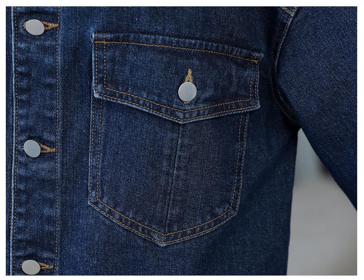 2024 Женская джинсовая куртка свободного кроя — весна и осень в стиле Гонконга