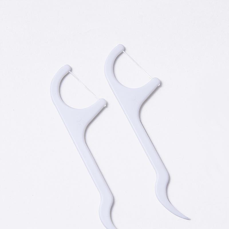 Compact Toothpick Case & Individually Wrapped Dental Floss Sticks with LOGO