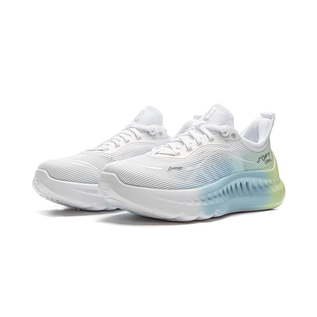 Li Ning Soft Cool 2 TPU Удобные амортизирующие легкие низкие повседневные туфли женские кроссовки белые синие зеленые AGLV010-1