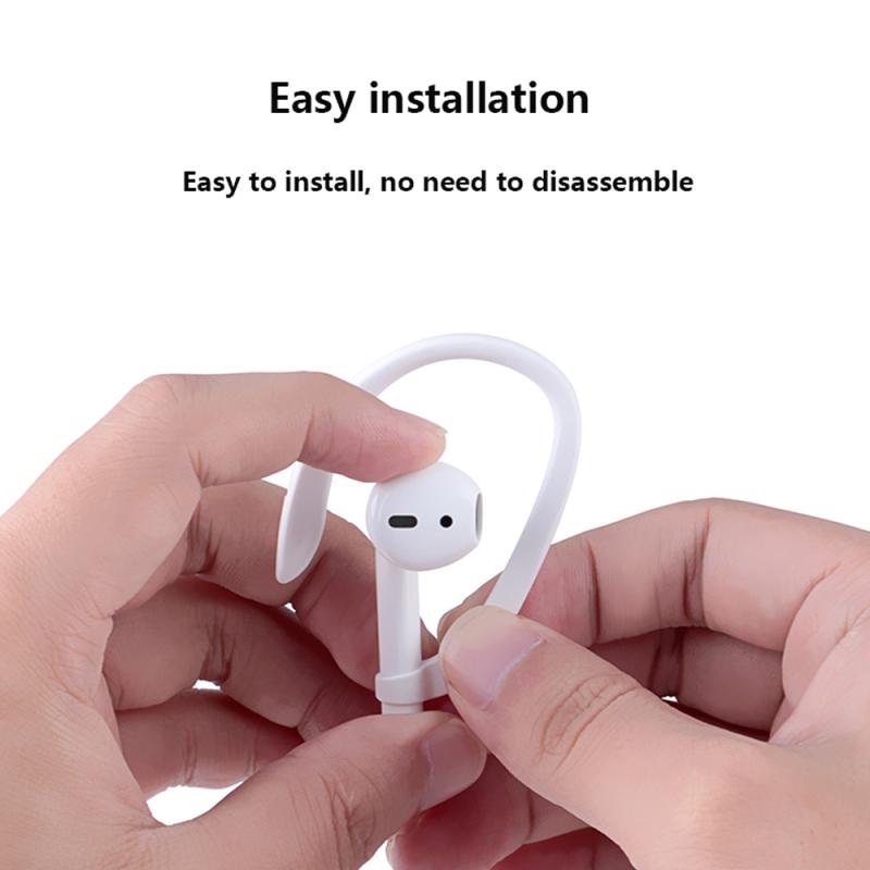1 пара защитных заушников, надежные крючки для Airpods, аксессуары для беспроводных наушников Apple