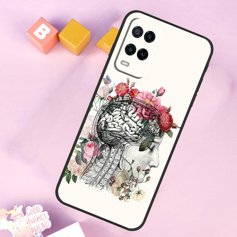 Анатомия Мозг Чехол Для Oppo A60 A80 A40 A15 A16 A17 A57 A94 A74 A54 A76 A96 A18 A38 A58 A78 A98 A5 A6 Pro