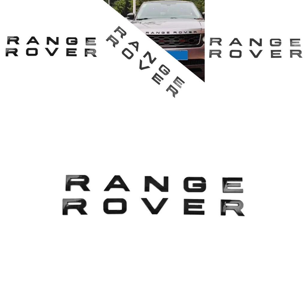 Наклейка с логотипом автомобиля Range Rover из АБС-пластика для автомобиля