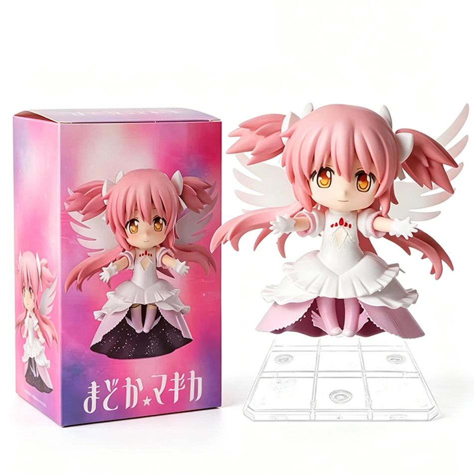 12 см Фигурка Puella Magi Madoka Aniem Magica Куклы Игрушки Канаме Фигурка Действия Магическая Девочка ПВХ Модель Декор Статуэтка Рождественские Подарки