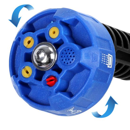 Electric Car Washing Machine Cordless Pressure Washer, Battery Powered Washer with 6-in-1 High Adjustable Nozzles, 24V Portable Power 2 Rechargeable