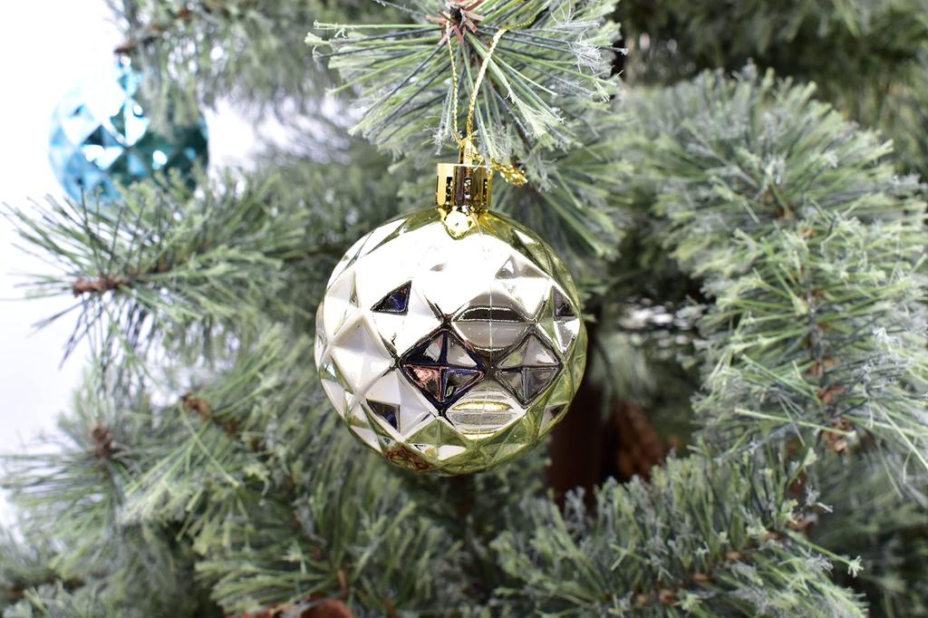 Christmas Ornament Ball Set GOLD 77603065 6cm/24pcs