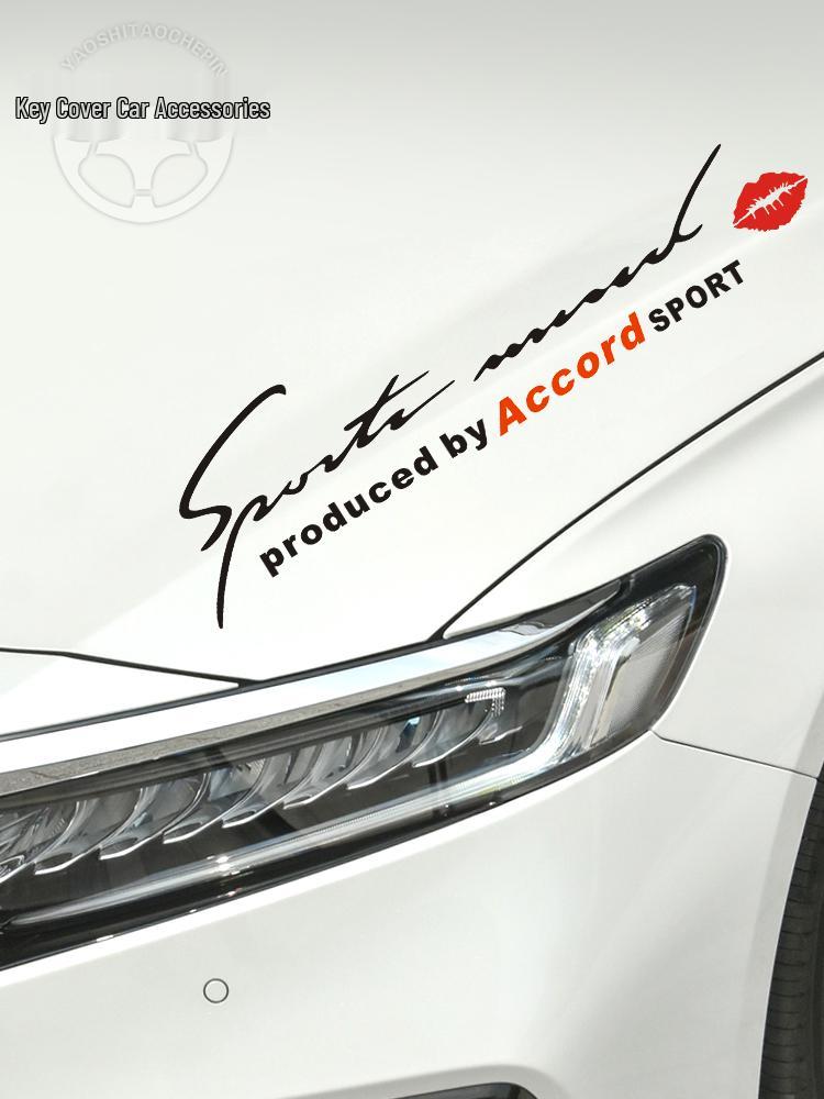Декоративные наклейки на фары и капот Honda Civic CRV Fit Accord для кастомизации автомобиля