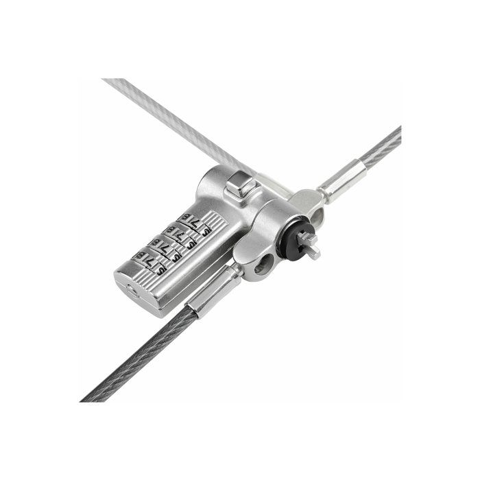 StarTech.Com Câble Antivol pour Ordinateur Portable de 2m - Câble de Sécurité pour PC Portable, Compatible avec Noble