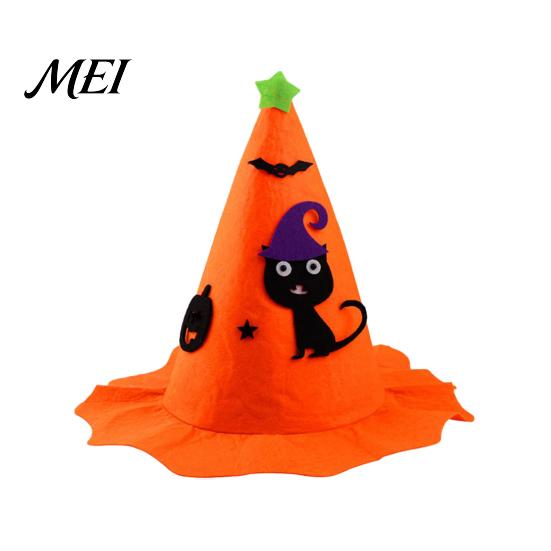 School Art Show Headgear Halloween Pumpkin Hat for Kids Adults, Funny Plush Comfortable Breathable Festival Witch Party Costume, Cosplay, Stage