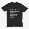 Peep Show Characters Tee - Peep Show Inspired Fan Art, Peep Show T Shirt, Mark Corrigan, Peep Show Gift, Peep Show Fan Jeremy Usbourne