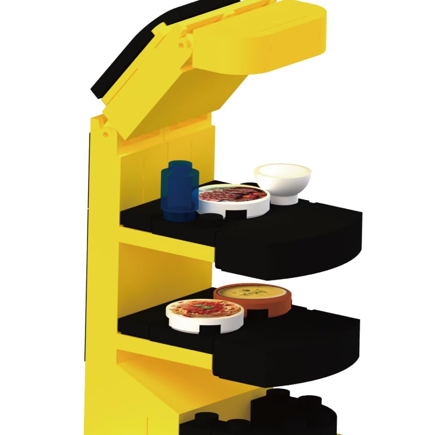 BIKKU Food Delivery and Guidance Robot Ketibot Block-based