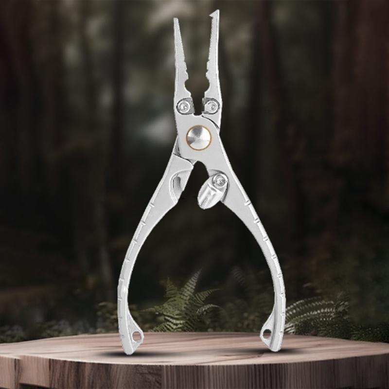 Fishing Multitool Metal Fishing Pliers Fishing Line Cutter Rings Openers Multifunctional Hook Remover Fishing Tackle