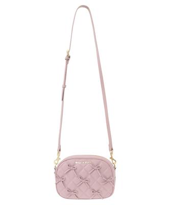 De Сумка через плечо с лентой надежды для розового [Maison Fleur] для женщин,
