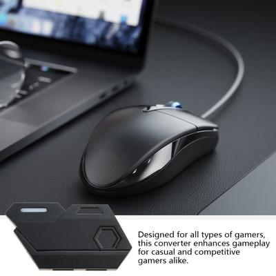 Конвертер клавиатуры и мыши 7-в-1 Адаптер контроллера игровой консоли Поддержка для PS4/PS3/PS5/Xbox ONE/Switch