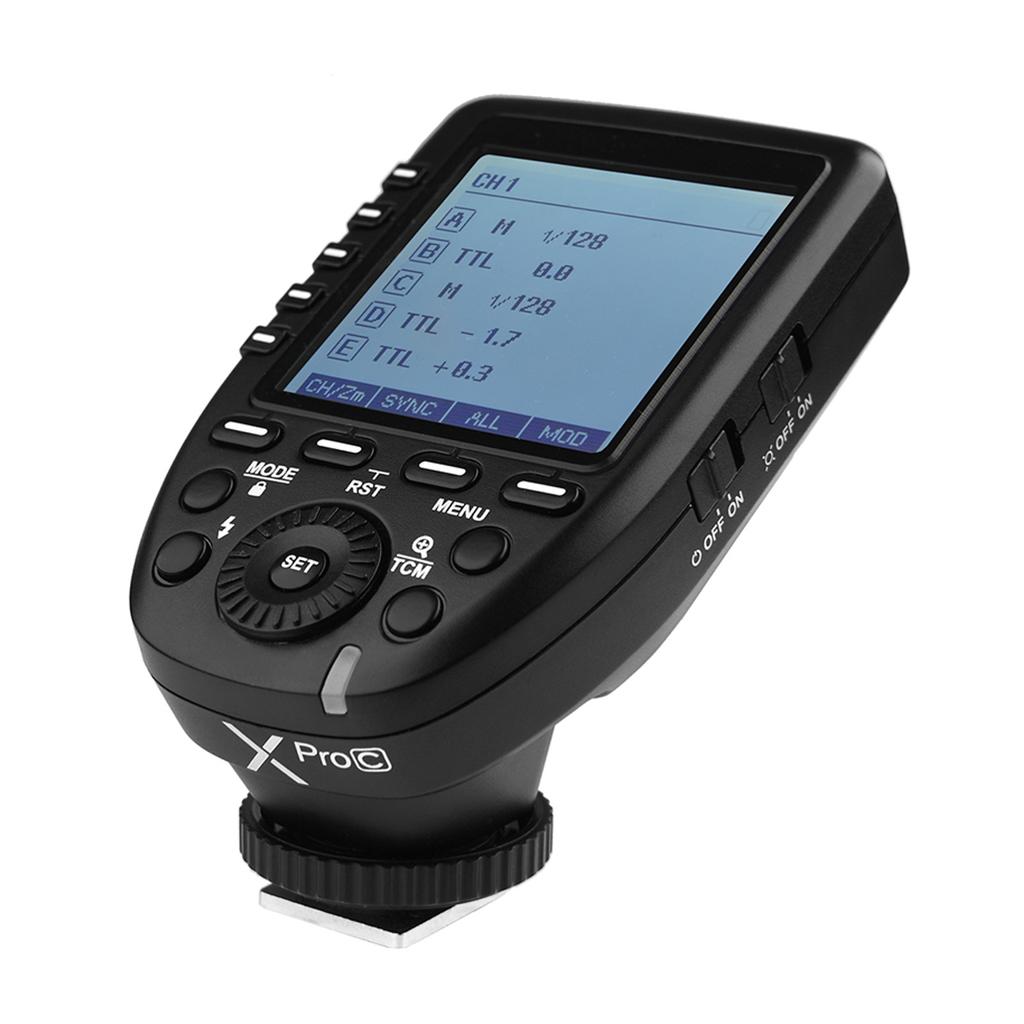 Godox Xpro-C E-TTL II Flash Trigger Transmitter 2.4G Wireless X System 32 канала 16 групп