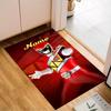 Custom Name Ranger Hero Pose Rug for Living Room, Game Rooms, Office, Bedroom, Floor Mat Playful Design, fan gifts Christmas decor