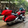 1:9 Honda Gold Wing Gl1800 Сплав Спортивная Модель Мотоцикла Литье под Давлением Металл Дорожный Туристический Мотоцикл Модель Звук Свет Детская Игрушка Подарок