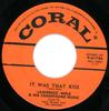 7inch Record LAWRENCE WELK & HIS CHAMPAGNE MUSIC - It Was That Kiss / Falling Star 961786 Coral 1957 US Folk Used