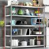 Miflame 4-Tier Adjustable Stainless Steel Kitchen Storage Rack
