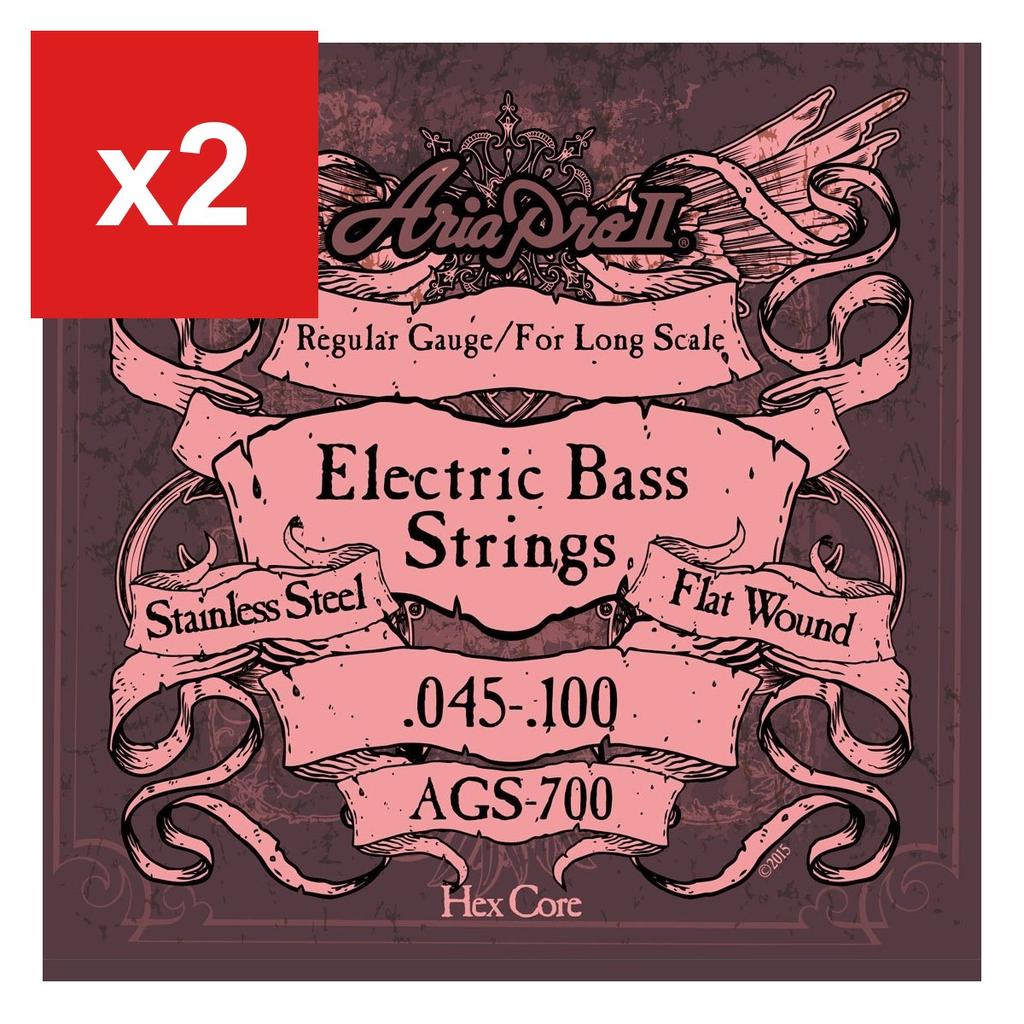 AriaProII AGS-700 FW Bass Guitar Strings