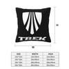 Trek Bike Logo 2 pcs Square Pillowcase Pillow Cover Cushion Zip Decorative Comfort Throw Pillow for Home Car
