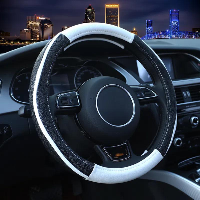Для Honda Fit CITY Crider Crosstour VEZEL, Универсальная кожаная оплетка на руль для четырех сезонов