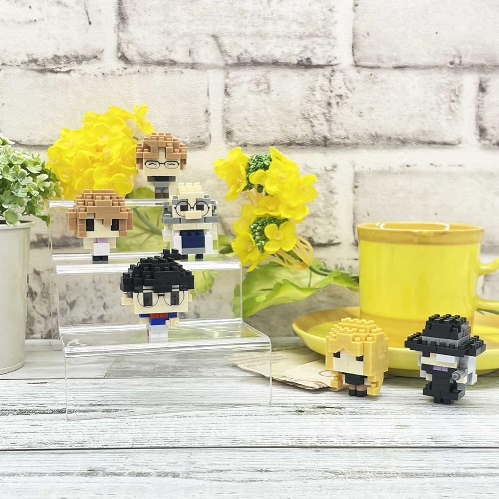 Kawada Nano Block Мини Нано Детектив Конан Том. Набор из 4 коробок, 6 штук, Коллекционные конструкторы