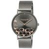 PERRY Black Dial Stainless Steel Quartz 36MM Watch 14503825 [Coach] Women's [Item]
