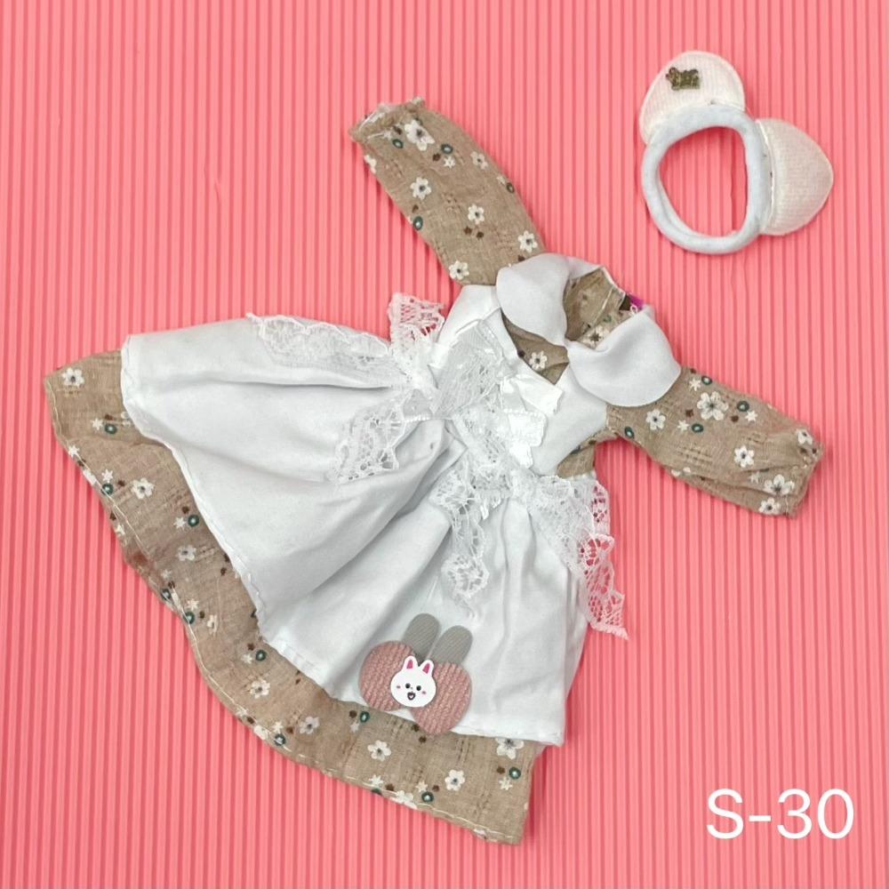 Изысканная одежда для кукол, многофункциональное платье для кукол из хлопка 30 см, платье для кукол BJD 30 см, куклы BJD