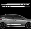Автомобильная наклейка для Nissan LEAF, комплект виниловых пленок для обтяжки боковых дверей, водостойкие декали из ПВХ, автомобильные аксессуары, декорация экстерьера