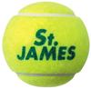 DUNLOP JAMES Hard Court Tennis 4 balls per pack x 15 bottles balls Yellow St. Balls, (60 total), STJAMESJ4CS60,