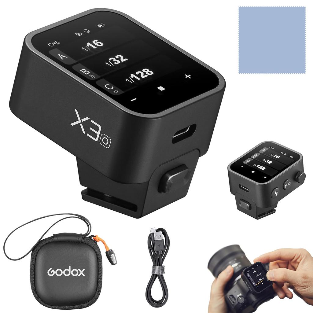 Дилер Godox Японская инструкция Godox Сенсорный экран TTL Беспроводная вспышка Вспышка Совместима с Olympus и Вспышка Вспышка Дистанционное управление Литиевая Быстрая зарядка