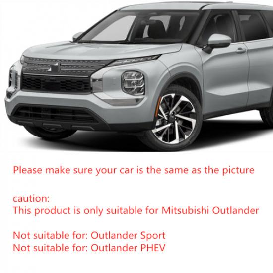 Отделка рамки декора рулевого колеса из углеродного волокна для Mitsubishi Outlander