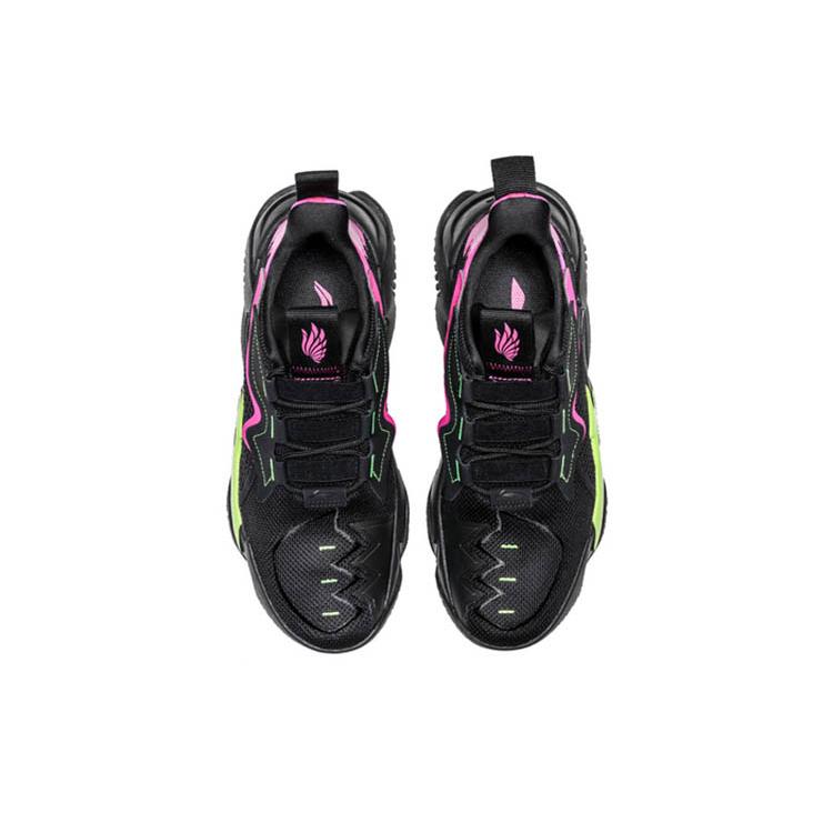 Li Ning CF Амортизация Скользкая Устойчивая к истиранию Амортизация Скользкая Устойчивая к истиранию Низкие AGLQ079-3