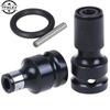 1 Набор Стальной 1/2" Квадратный на 1/4" Шестигранный Трещоточный Ключ-Головка Адаптер Головки Набор Ключей Преобразователь Привода Ударный Инструмент Горячая Распродажа