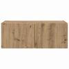 TV Wall Cabinet 78.5 x 31 x 29.5 cm Crafted Wood Oak