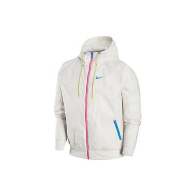 Nike Спортивная ветровка с капюшоном, тканая, 'Белый' FJ7680-030