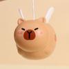 Kapibara Flying Capybara Keychain Kawaii Pull String Capibara Keyring  Bag Hanging