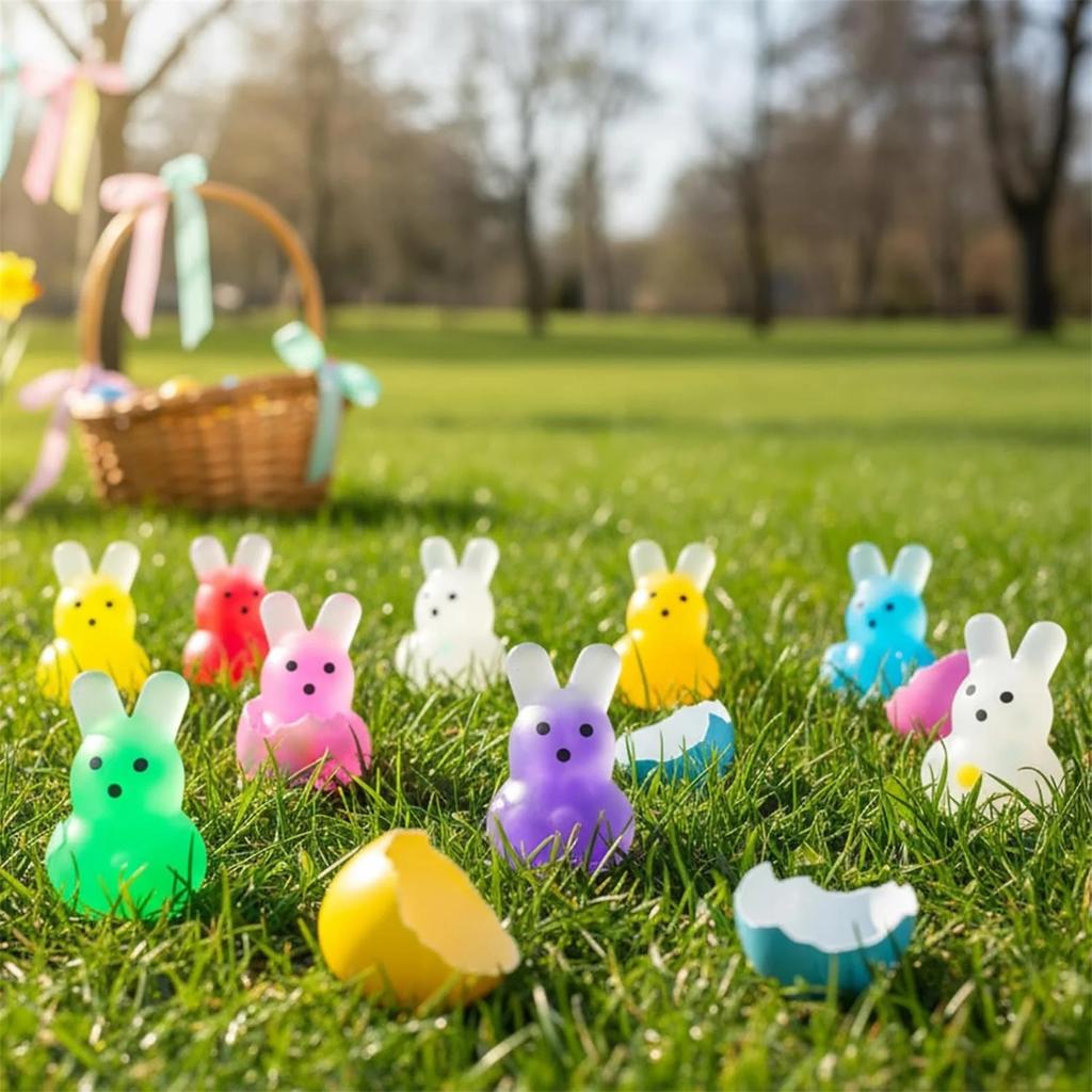 Little Beads Pinch Toys 28pcs Set, Easter Egg Filling Kids Toys Decompression Toys